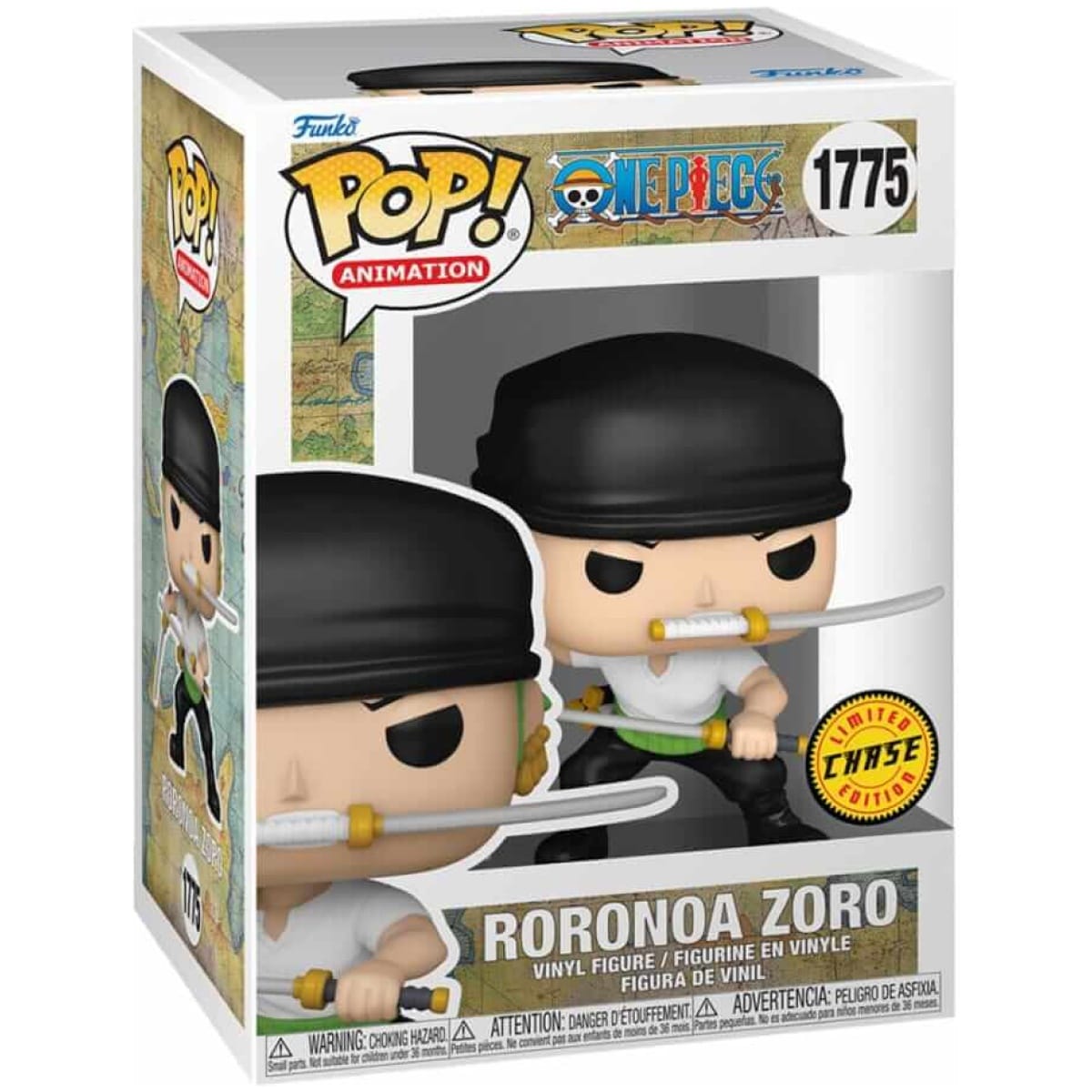 Funko POP! One Piece – Roronoa Zoro #1775 chase - Image 1