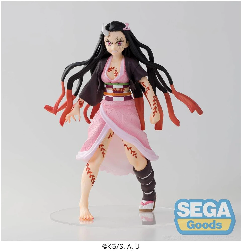 x_sega51104 (1) Demon Slayer Kimetsu no Yaiba Figurizm PVC Statue Nezuko Kamado Demon Form Advancing Ver. 21cm - Image 1
