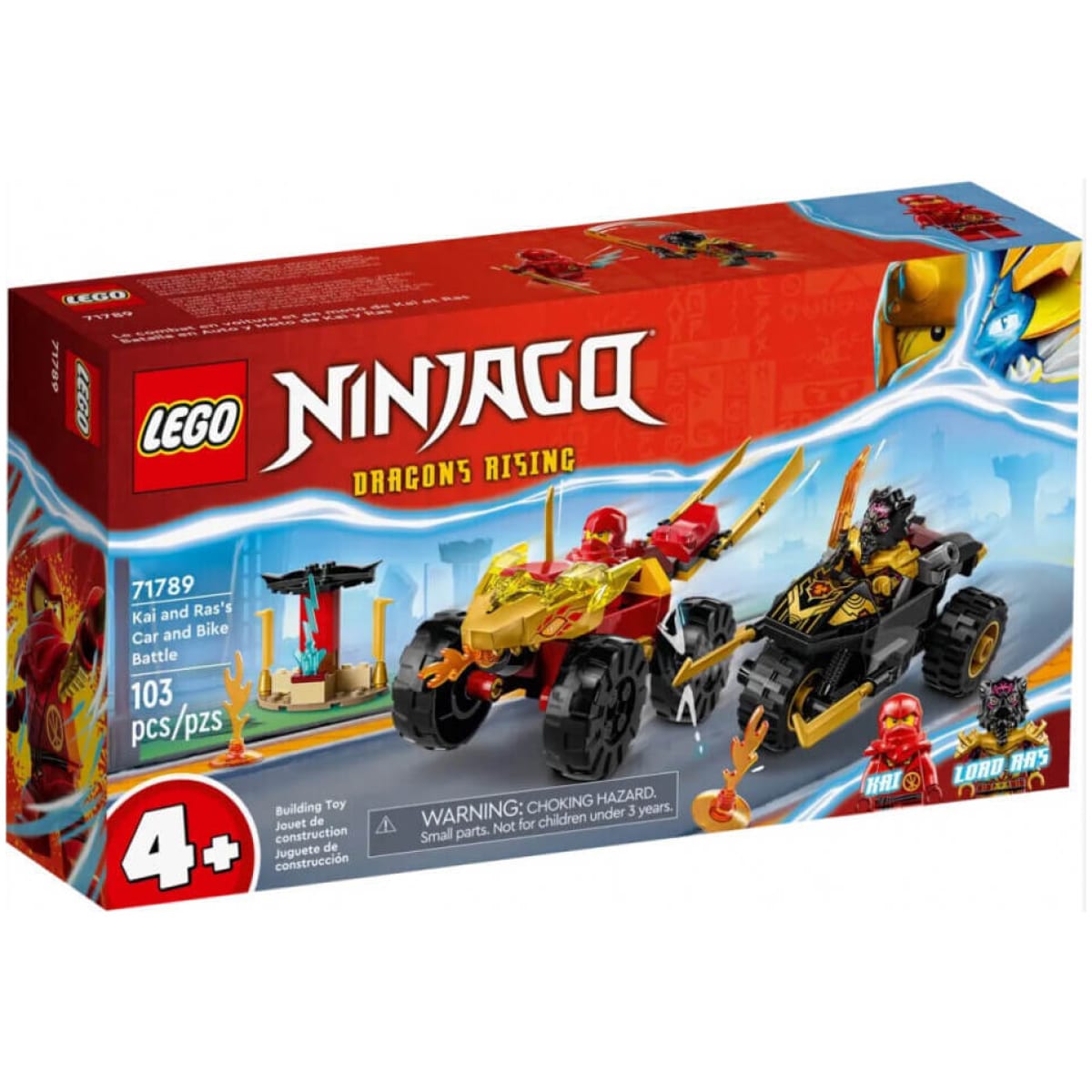 LEGO Ninjago Kai & Ras's Car & Bike Battle - Image 1