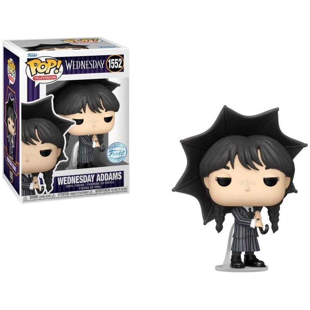    figoura funko pop wednesday wednesday addams with umbrella  exclusive x