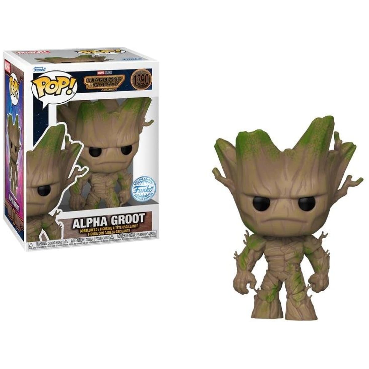 Funko POP! Marvel Guardians of the Galaxy - Alpha Groot #1390 - Image 1