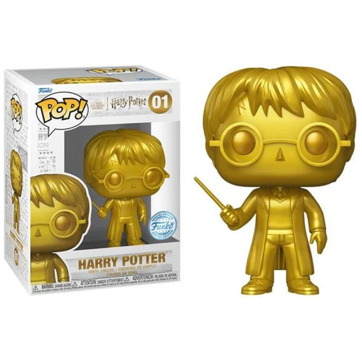 Funko POP! Harry Potter - Harry Potter (Gold) #01 special edition - Image 1