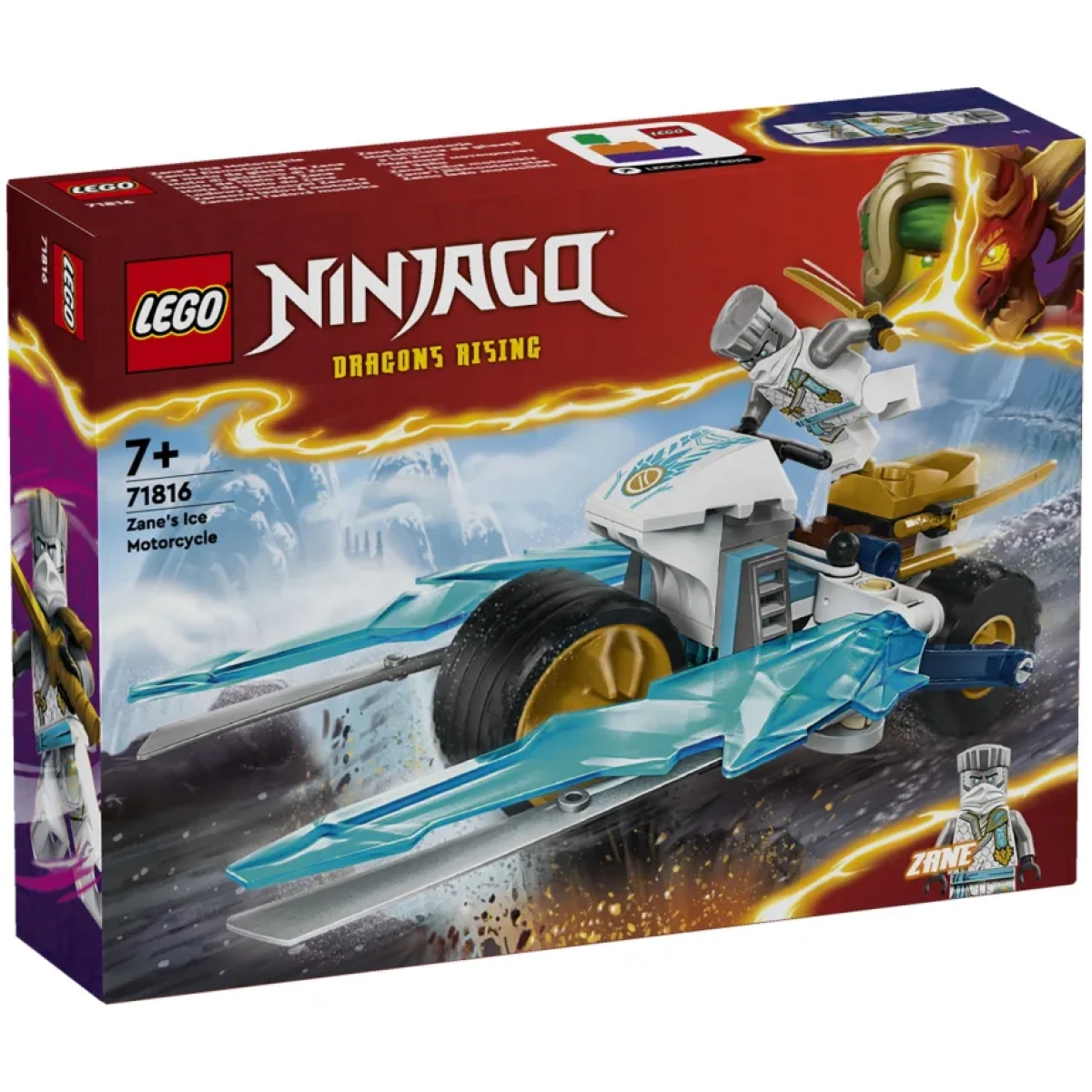 LEGO Ninjago Zane's Ice Motorcycle - Image 1