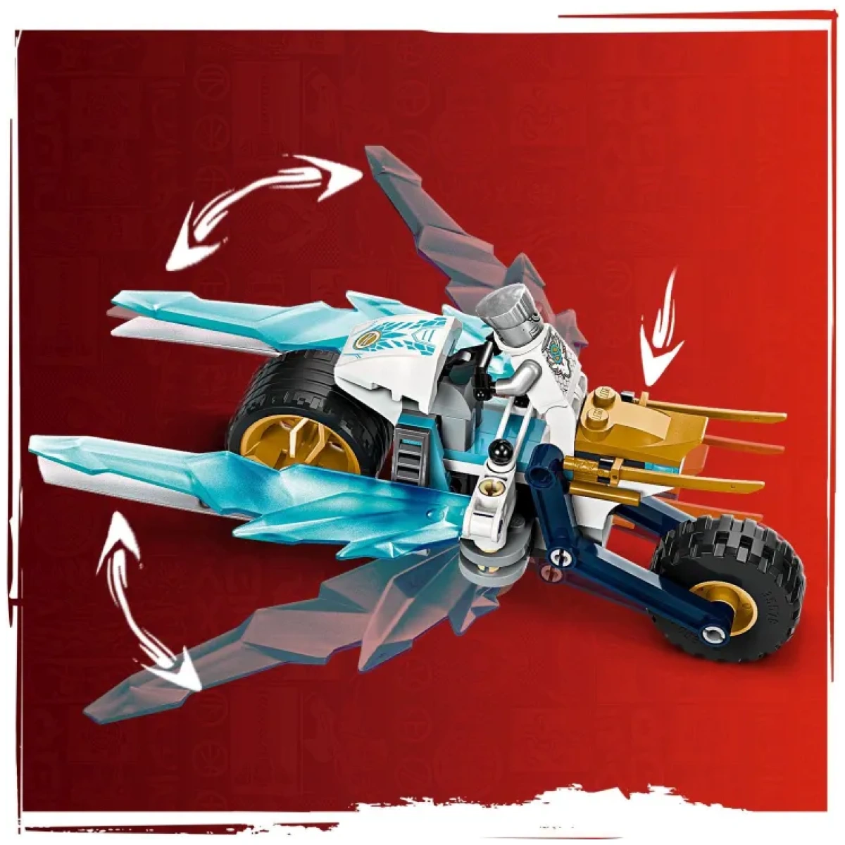 LEGO Ninjago Zane's Ice Motorcycle - Image 3