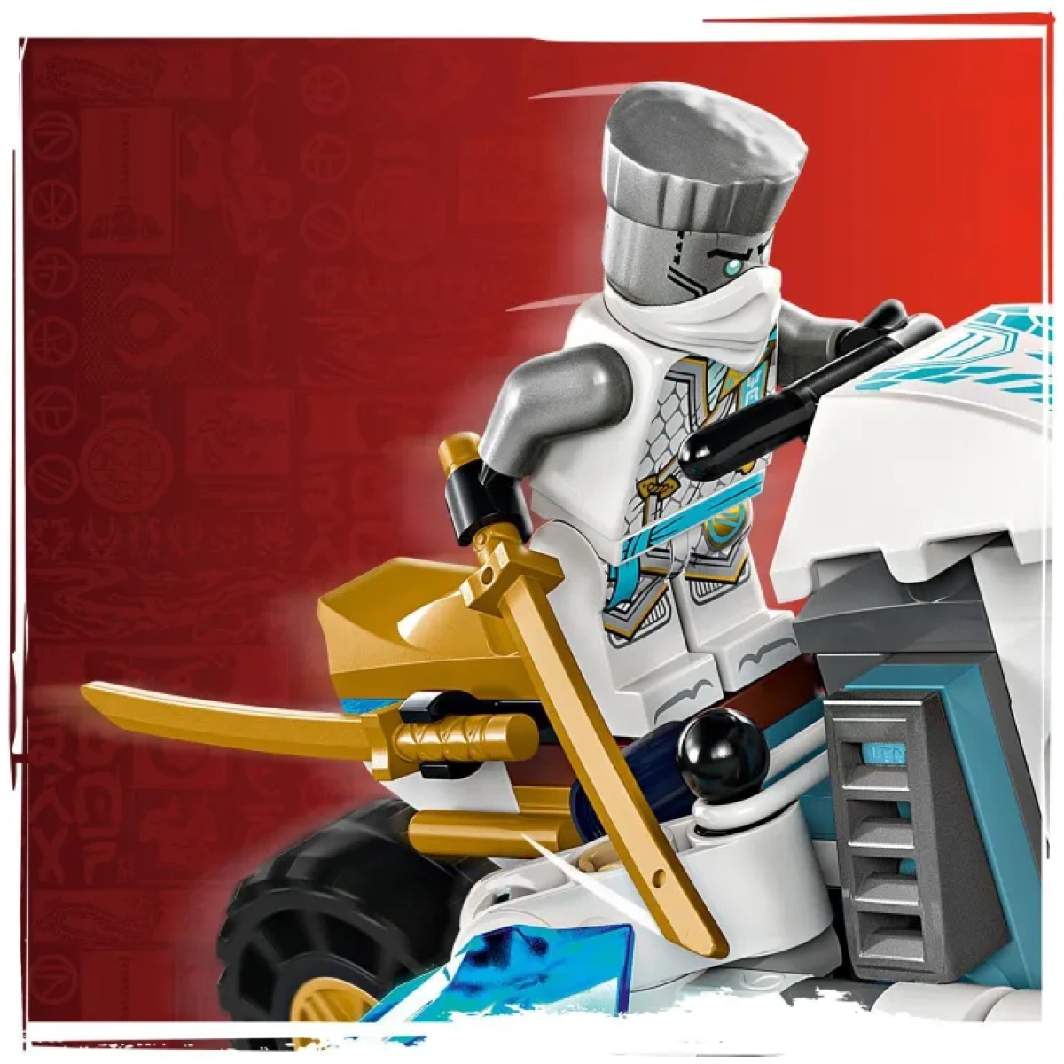LEGO Ninjago Zane's Ice Motorcycle - Image 5