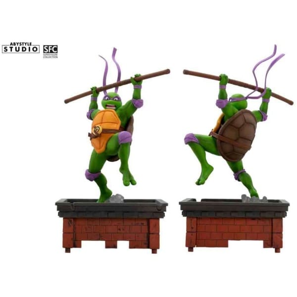 Teenage mutant ninja turtles donatello - sfc 1:10 pvc statue 21cm