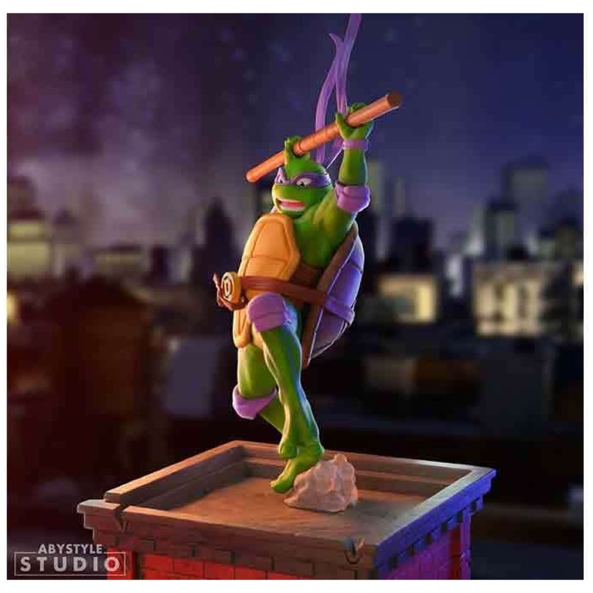 Teenage mutant ninja turtles donatello - sfc 1:10 pvc statue 21cm - Image 4