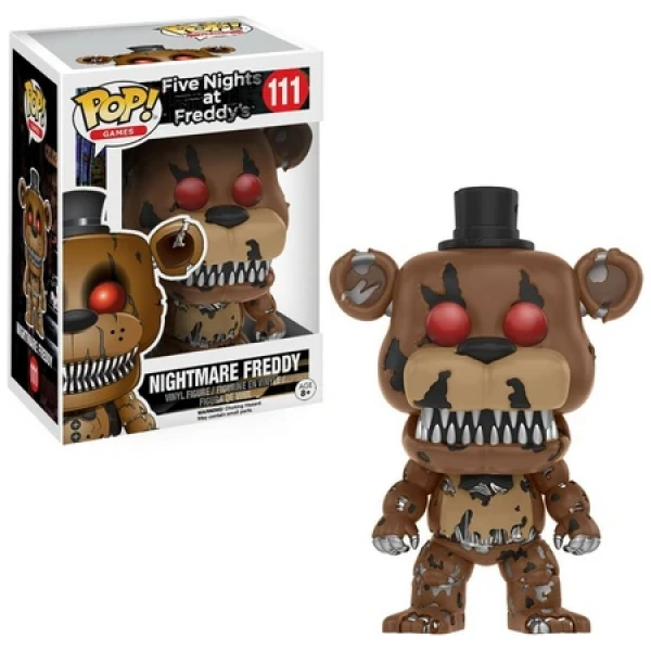 funko pop games five nights at freddys  nightmare freddy x