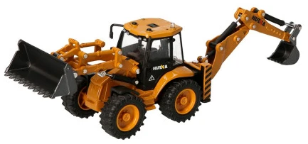 huina-1704-150-scale-two-way-forklift-estatica HUINA 1704 1:50 SCALE TWO-WAY FORKLIFT STATIC MODEL metal - Image 1