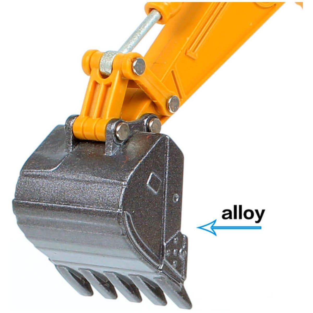 HUINA 1710 1:50 SCALE EXCAVATOR STATIC MODEL metal - Image 4
