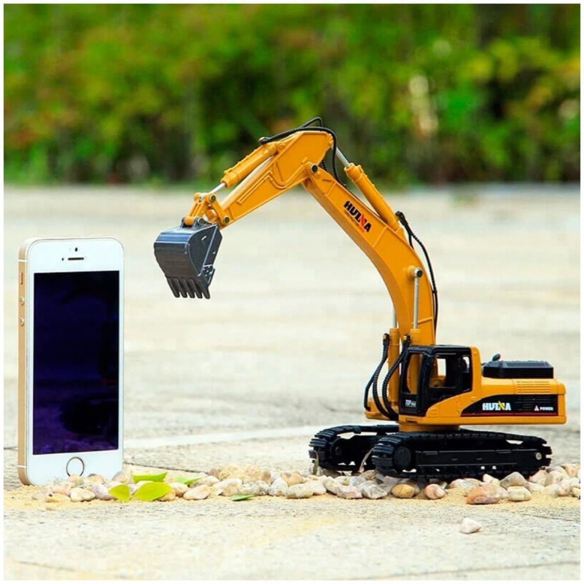 HUINA 1710 1:50 SCALE EXCAVATOR STATIC MODEL metal - Image 5