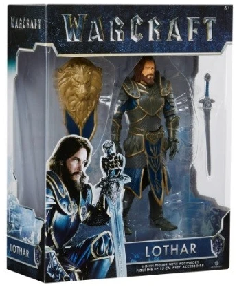 lot world of warcraft - lothar action figure 15cm - Image 1