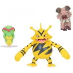 Pokemon 3 Figure Battle Pack set Caterpie, Rockruff, Electabuzz - Image 2