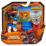 Spin Master Paw Patrol: Rubble & Crew - Charger & Wheeler Build-it Pack