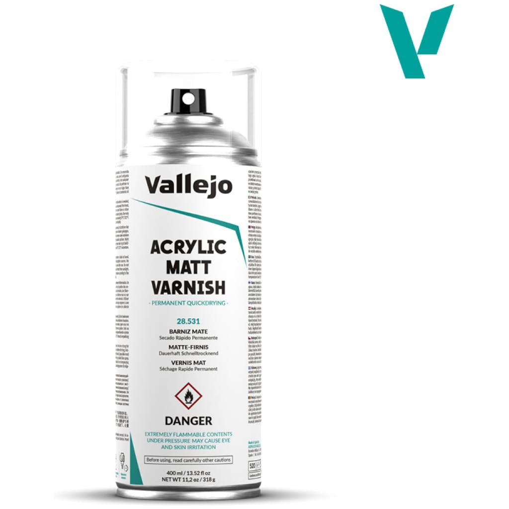 vallejo hobby paint acrylic matt varnish  x