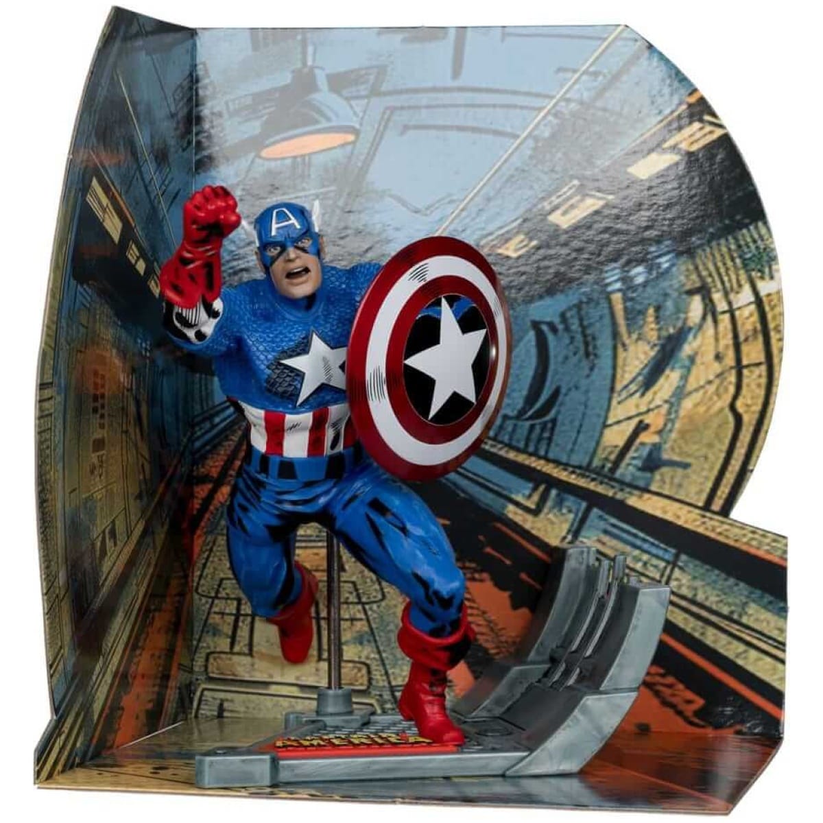 Marvel Collection PVC Statue 1/10 - Captain America (Captain America #100) 12cm - Image 1