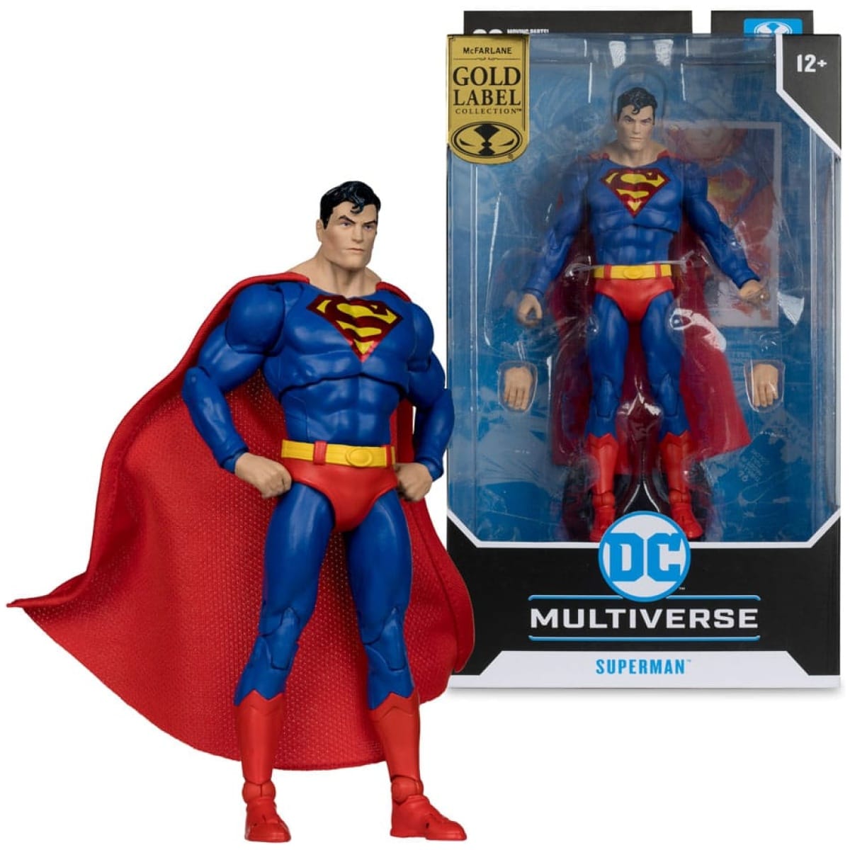 DC Multiverse Action Figure Superman (Action Comics) (Gold Label) 18cm - Image 1