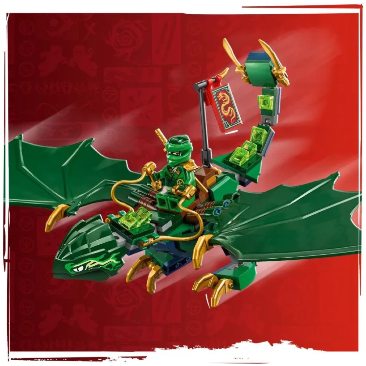 LEGO Ninjago Lloy's Green Forest Dragon - Image 3