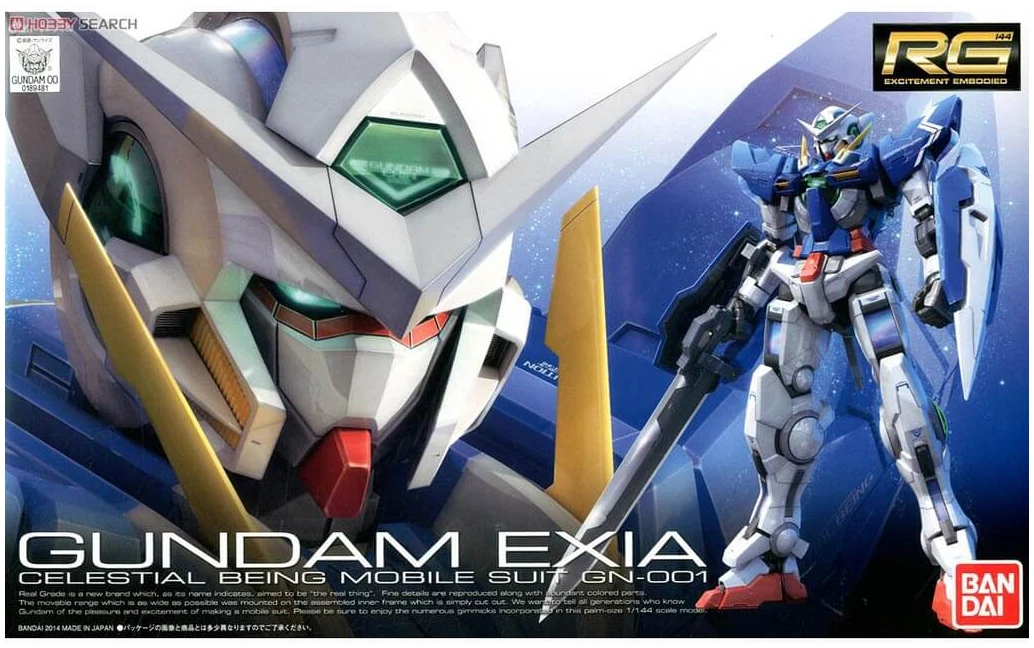 64130_0 Rg exia gundam 1/144 - Image 1