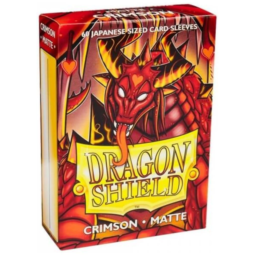  thickbox default Dragon Shield Small Sleeves Matte Crimson  x