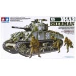 M4A3 Sherman 105mm Howitzer - Assault Support - 4 figures 1/35