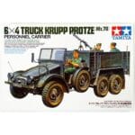 German 6x4 Truck Krupp Protze - 3 figures 1/35