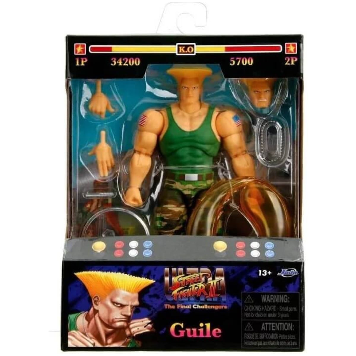 Ultra Street Fighter II The Final Challengers Action Figure 1/12 Guile 15cm - Image 1