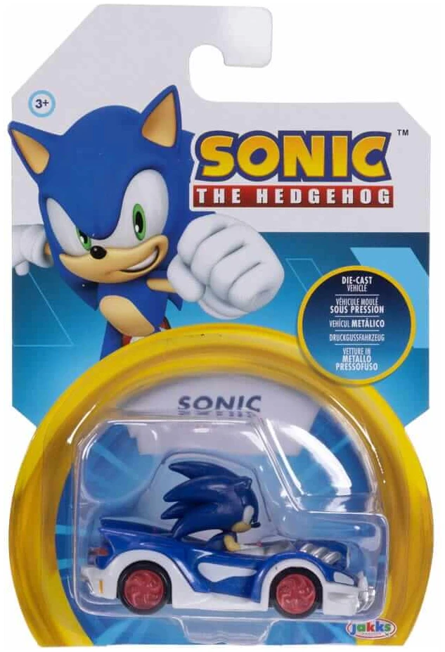 x_jpa42324_b Sonic The Hedgehog Diecast Vehicle - Sonic 1/64 - Image 1