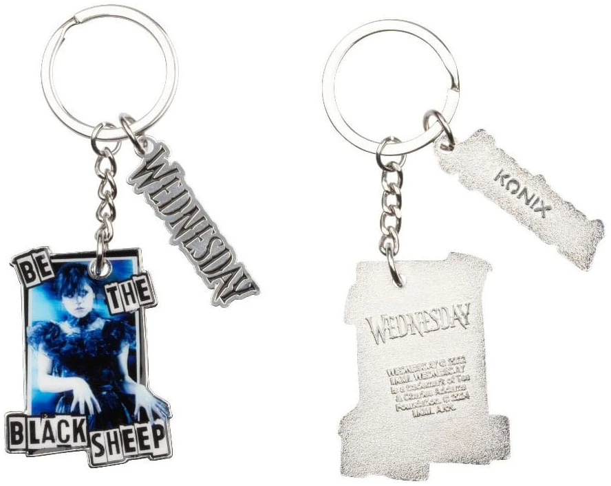 x_knx10139000014 Wednesday Keychain Black Sheep - Image 1