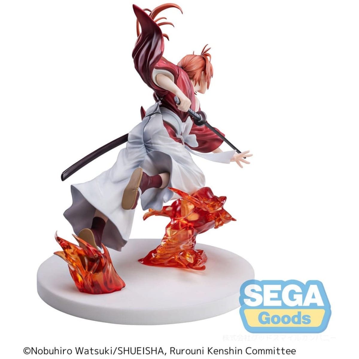 Rurouni Kenshin Luminasta PVC Statue "Rurouni Kenshin" "Kenshin Himura" 15cm - Image 3