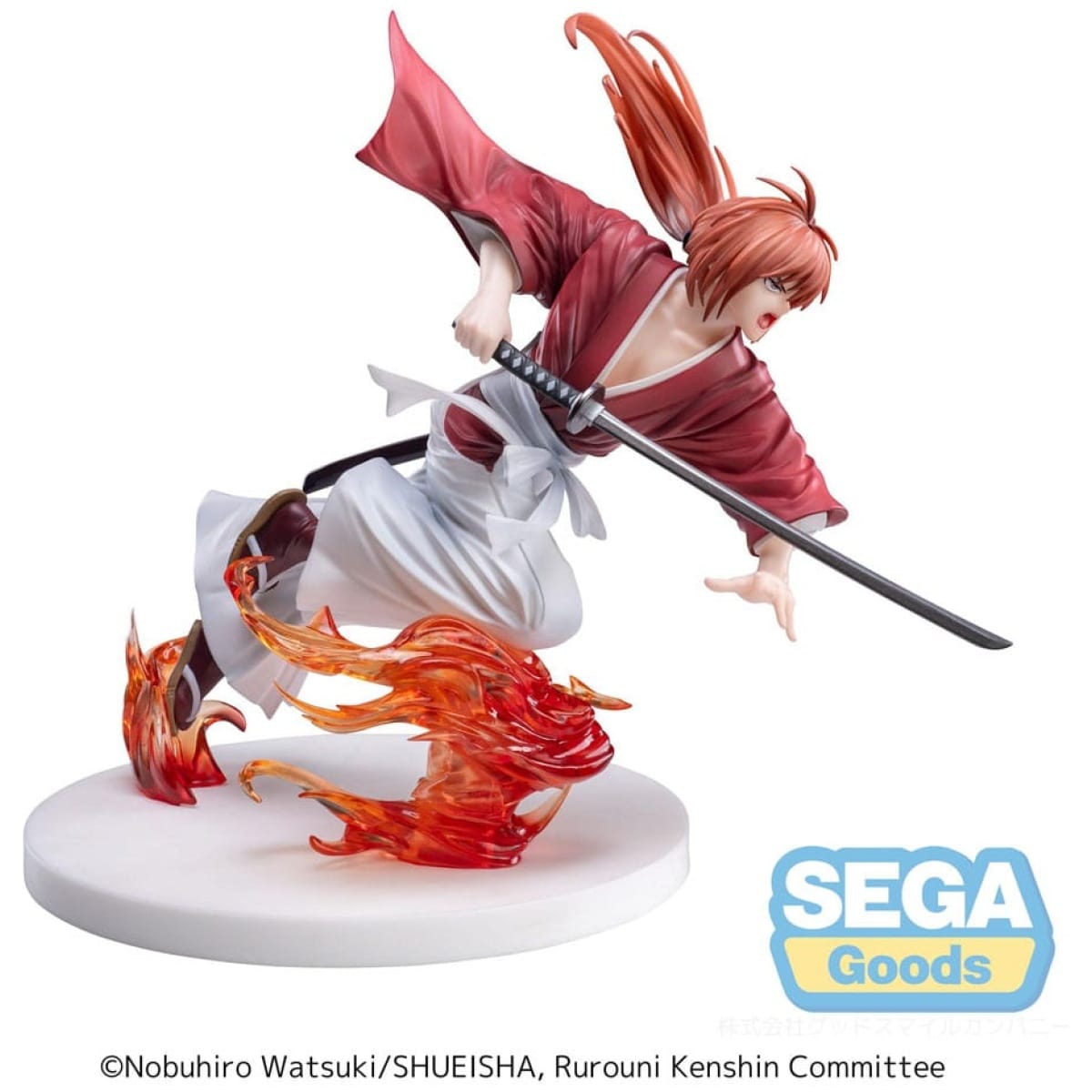 Rurouni Kenshin Luminasta PVC Statue "Rurouni Kenshin" "Kenshin Himura" 15cm - Image 2