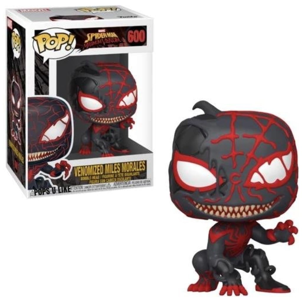    figoura funko pop marvel venomized miles morales  x