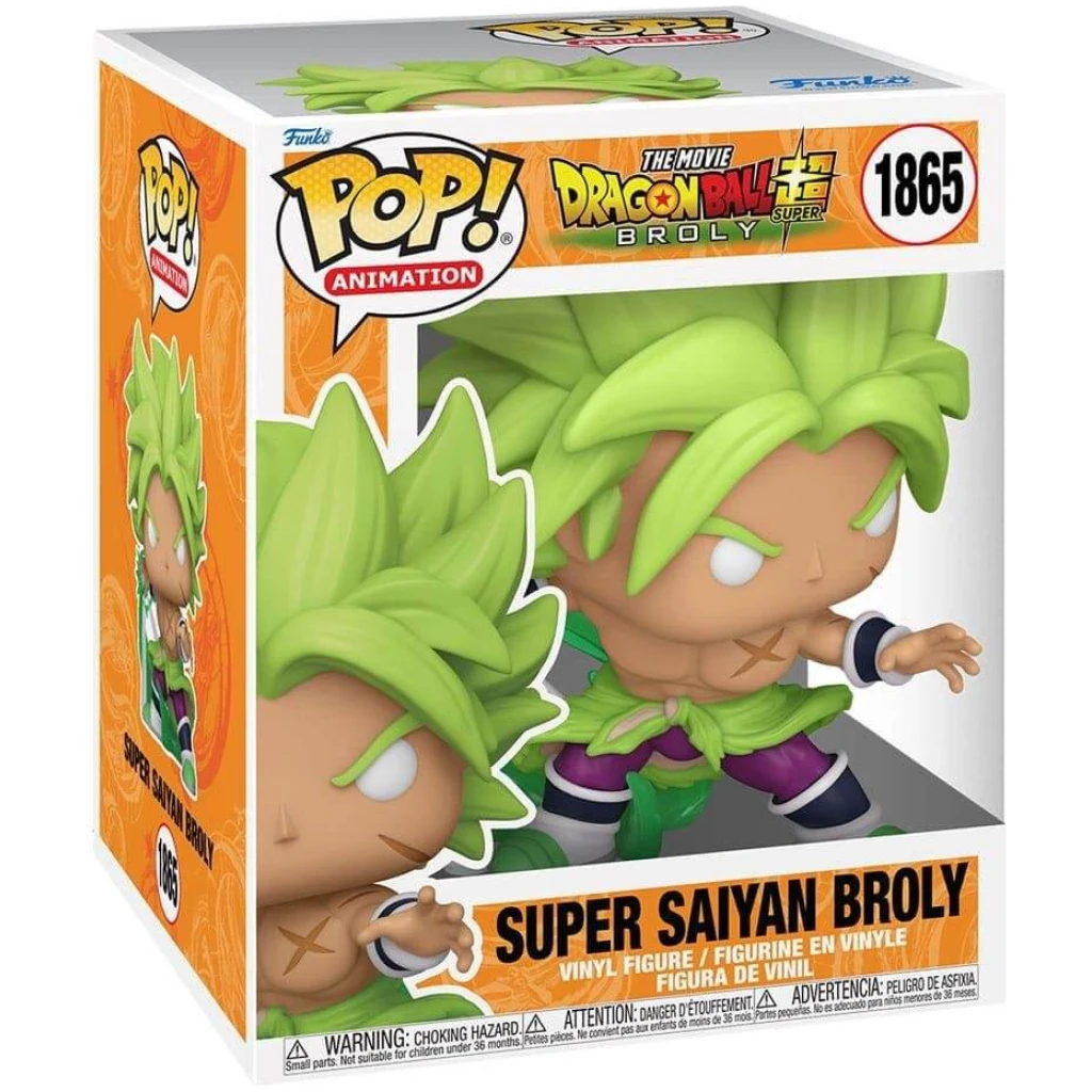    figoura funko pop dragon ball super broly super saiyan broly  supersized x