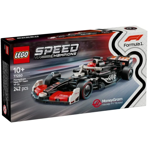 LEGO Speed Champions Moneygram Haas F1 Team VF-24 Race Car