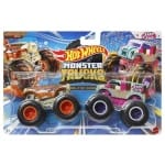 Hot Wheels Monster Trucks Demolition Doubles - Carbonator XXL HWFloat VS 1 Bad Scoop
