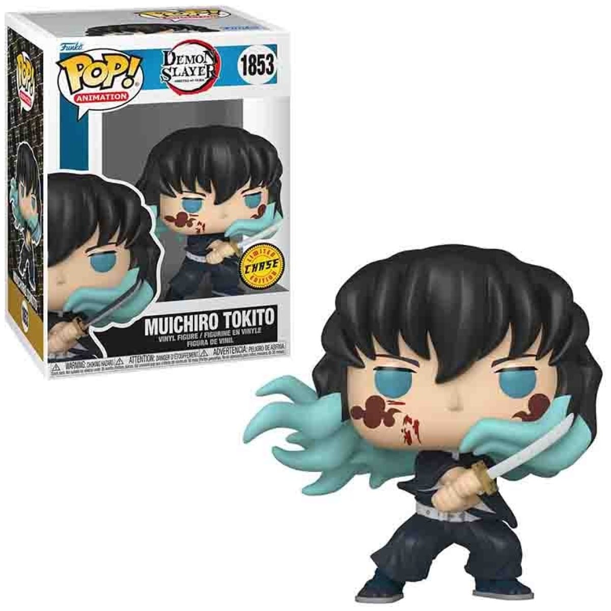 Funko POP! Demon Slayer Kimetsu no Yaiba - Muichiro Tokito #1853 Chase - Image 1