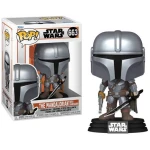 Funko POP! Star Wars The Mandalorian - The Mandalorian with Darksaber #663