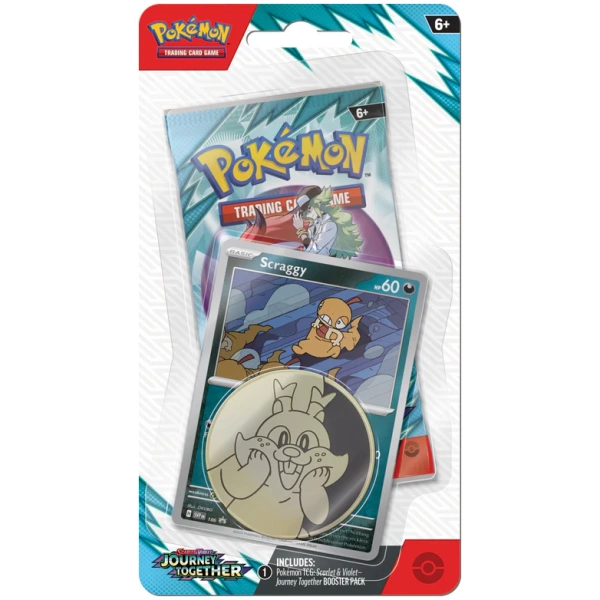 PokemonScarletandViolet JourneyTogether ChecklaneBlister Scraggy x