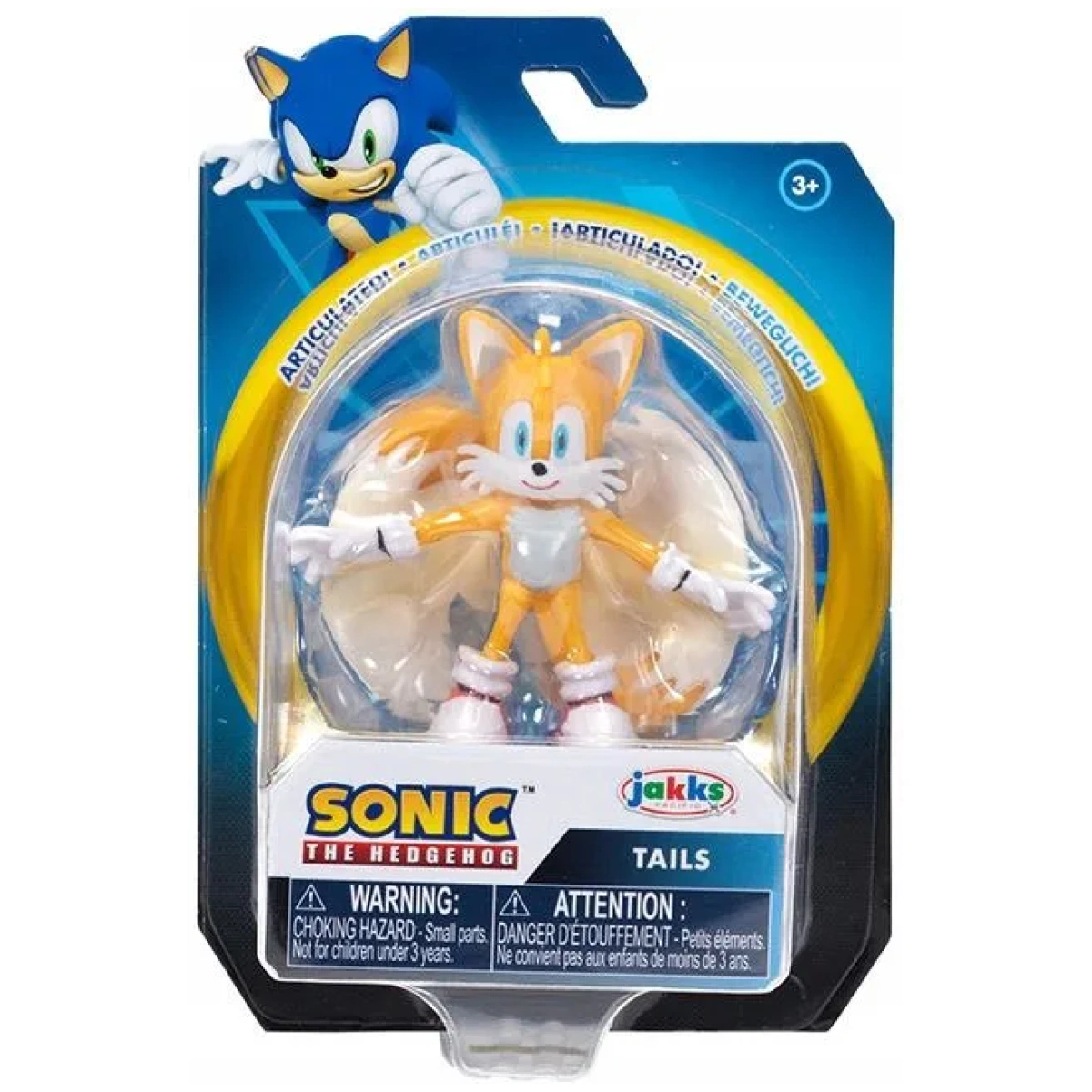 Sonic The Hedgehog - tails action figure 6cm - Image 1
