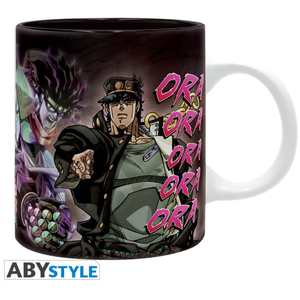 jojo s bizarre adventure mug duel x