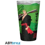 ONE PIECE Large Glass Zoro 400ml