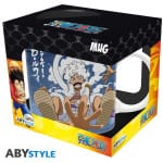 one piece mug luffy nika  x