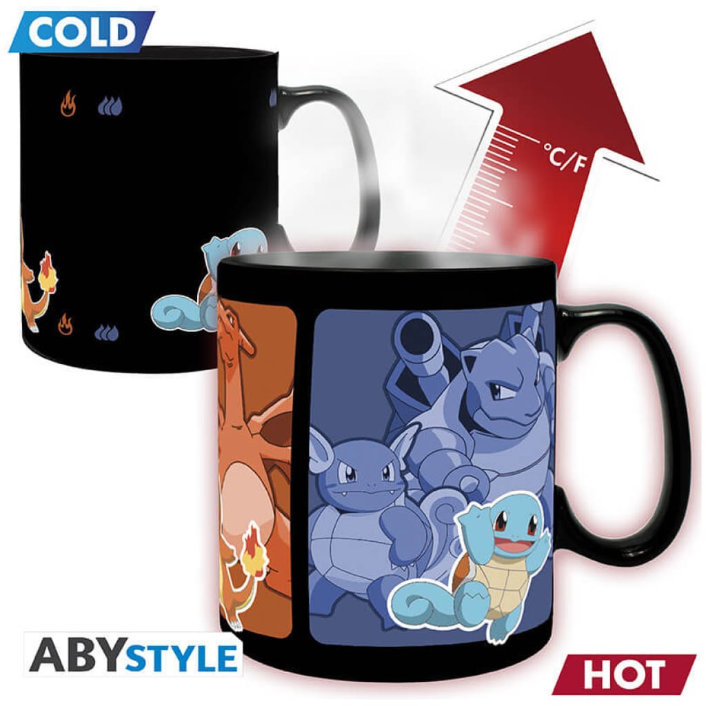 pokemon heat change mug evolve king size x