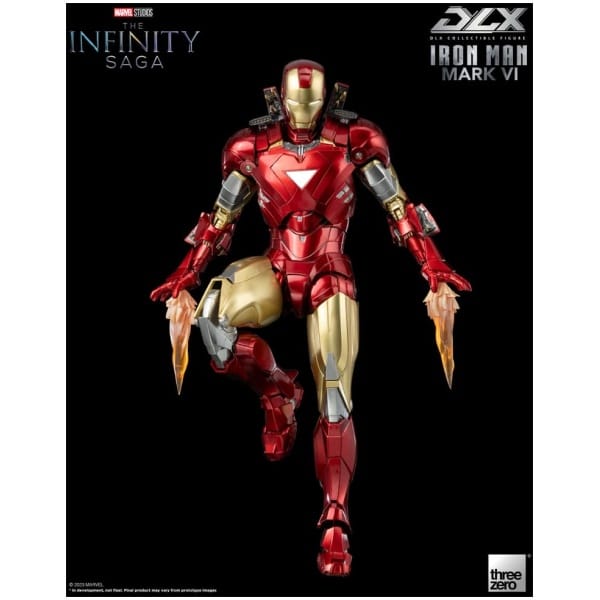 Infinity Saga DLX Action Figure 1/12 Iron Man Mark 6 17cm