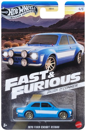 xlarge_20241125130315_hot_wheels_aytokinitaki_silver_series_brian_o_conner_1970_ford_escort_rs1600_gia_3_eton_jby32 Hot Wheels Silver Series: Fast & Furious Brian O'Conner - 1970 Ford Escort RS1600 - Image 1