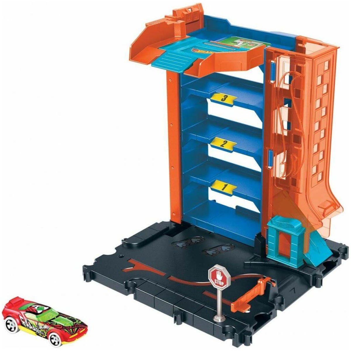 Mattel Hot Wheels City - Downtown Car Park - Image 2