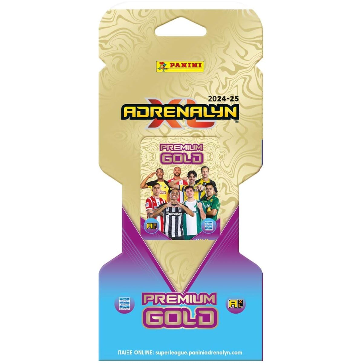 Panini Superleague 2025: Adrenalyn XL Premium Gold Blister (15 Cards Total) - Image 1