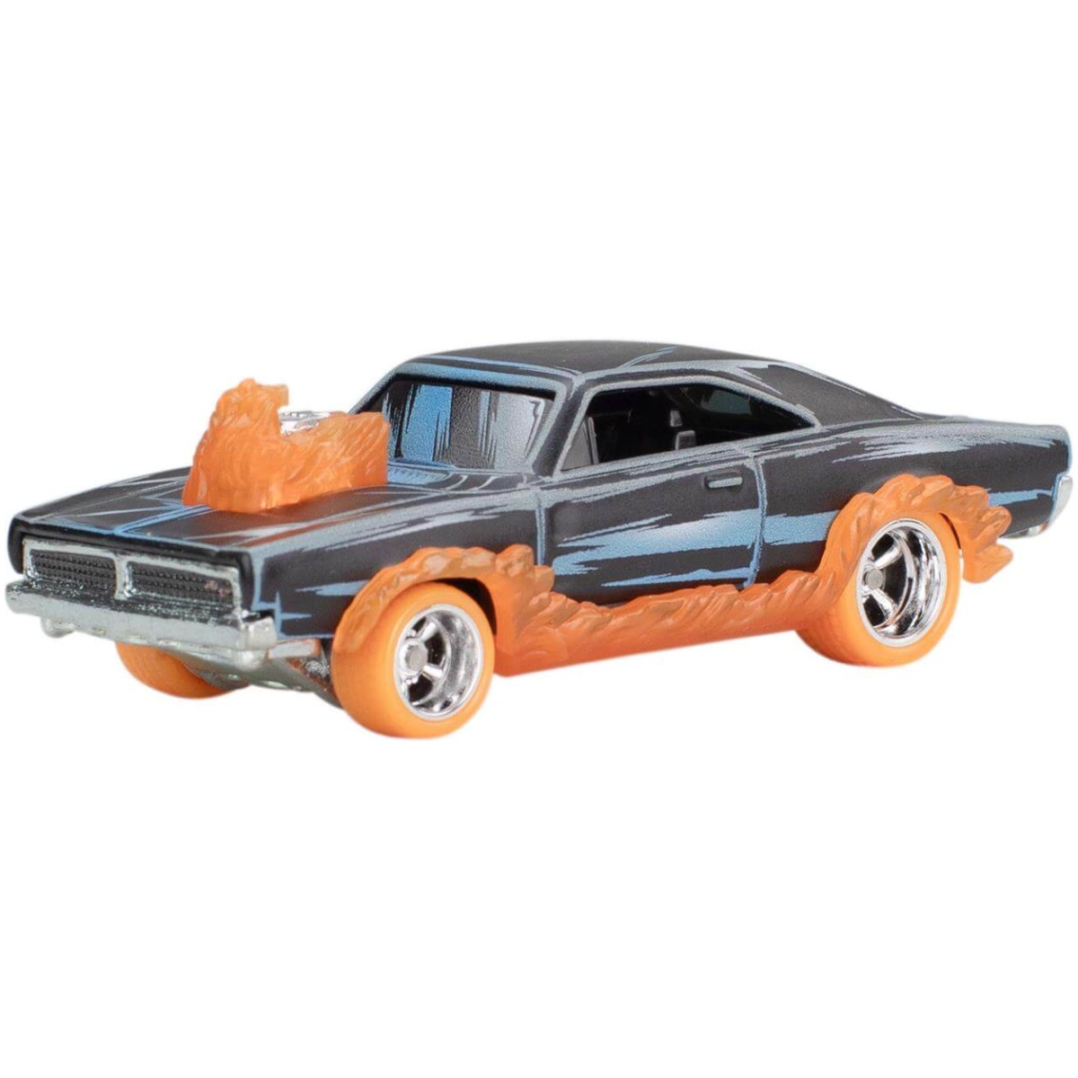 Mattel Hot Wheels Premium® Pop Culture: Ghost Rider - Charger Vehicle - Image 2