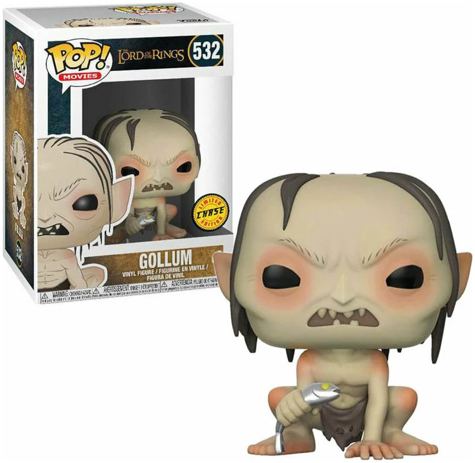 20211027104208_pop_movies_lord_of_the_rings_gollum_chase_532 Funko POP! The Lord of the Rings - Gollum #532 Chase - Image 1