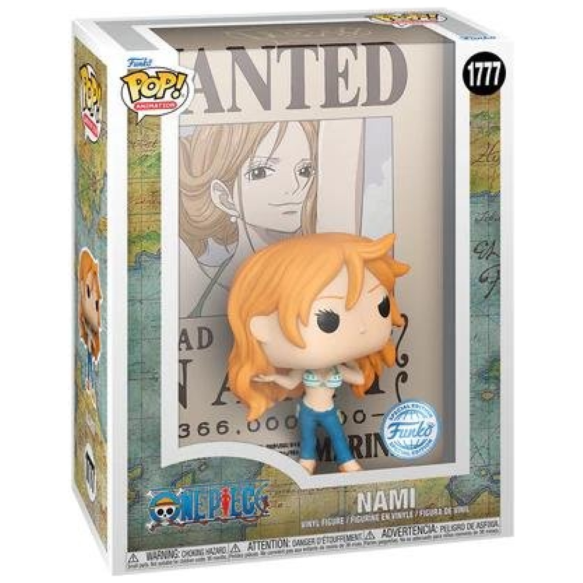 Funko POP! One Piece - Nami (Wanted Poster) #1777 special edition - Image 1